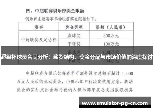 超级杯球员合同分析:薪资结构、奖金分配与市场价值的深度探讨 超级杯球员合同分析:薪资结构、奖金分配与市场价值的深度探讨